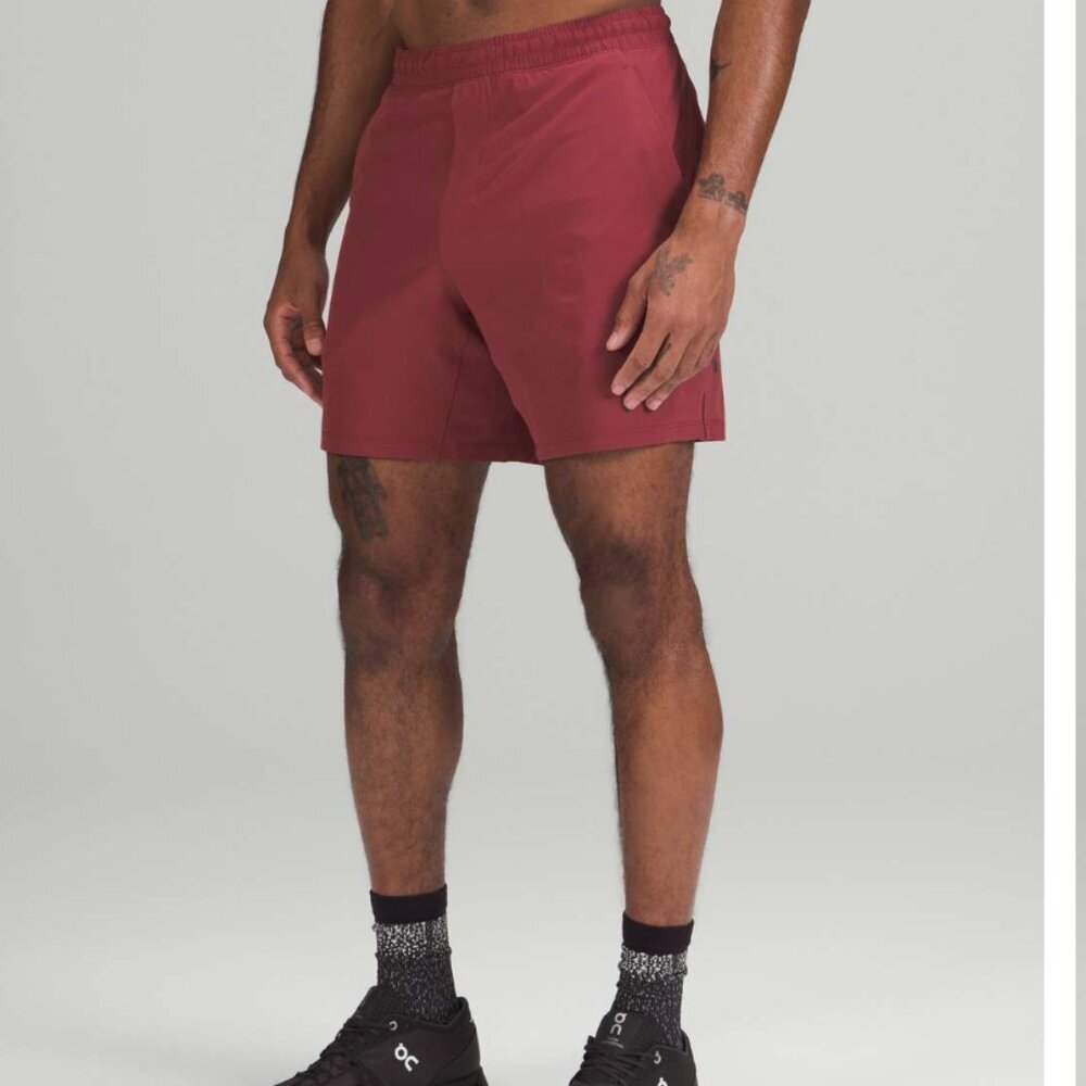 Lululemon Men’s Pacemaker 7" Shorts Mulled Wine